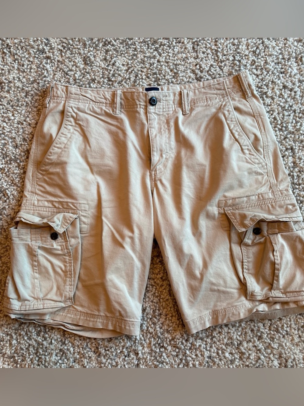 GAP Men's Cargo Shorts - Beige/Tan
